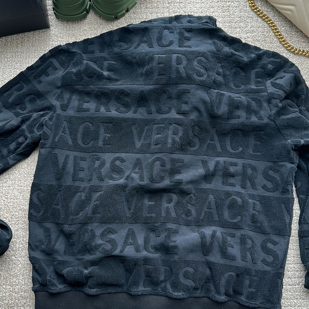 Versace Jacket Black 100%Authentic - image 1